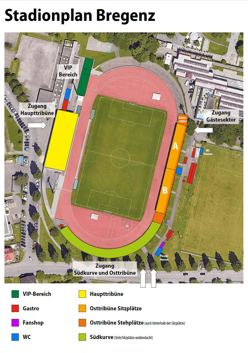 Stadionplan