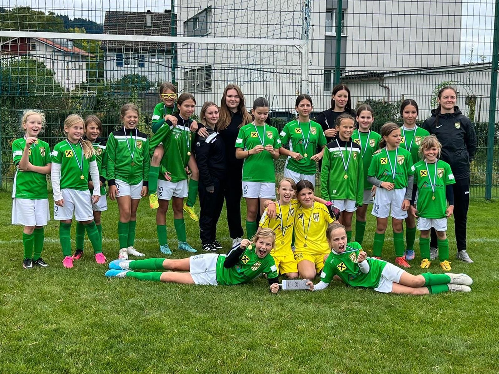 Das U13-Team der Mädchen